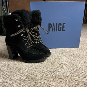 Paige faux fur booties